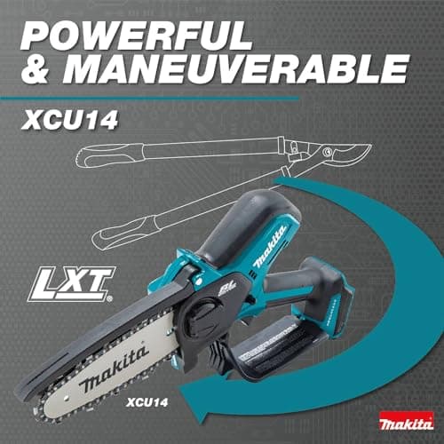Makita XCU14Z 18V LXT® Lithium-Ion Brushless Cordless 6" Pruning Saw, Tool Only