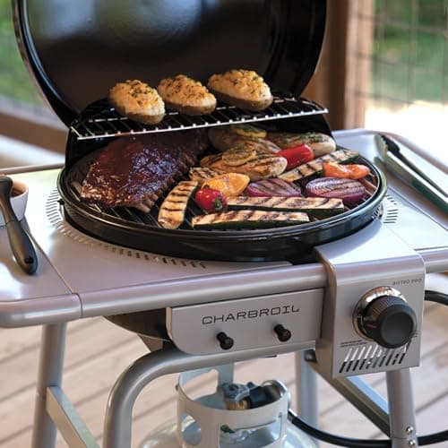 Charbroil Bistro Pro™ Gas Grill for Small Spaces and Patios, Black