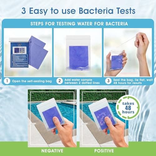 Liberty Gold Standard© Water Test Strips (121-Piece Kit) Testing for Pools & Spas, Hot Tubs - Test Chlorine, pH, Hard Water Hardness Test, Cyanuric Acid, Alkalinity, Bromine (Pool Spa Test Kit)