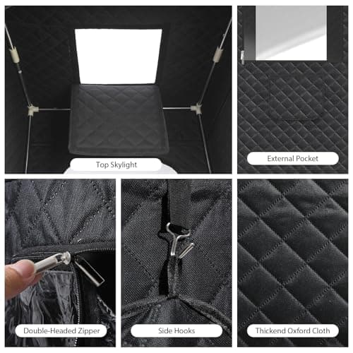 Portable Home Spa - Person Steam Sauna Tent with Quick Heat (1600W), Smart Remote & Leak-Proof Design - Sauna Box with FCC Certified Relaxation in 10 Minutes, (70.9"x 35.4"x 35.4")