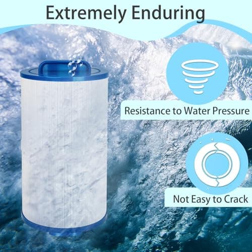 Future Way PWW35L Hot Tub Filter Replacement for Master Spa X268548-PMA-R3, Waterway 817-4035, Teleweir 35 SF, Replace Pleatco PWW35L, Unicel 4CH-935, SD-01235, PDC580-AFS, Spa Filter, 35 Sq. Ft