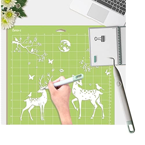 Craft Vinyl Weeding Tools Set Precision Carving Hobby Knife Pen Coming With Additional Blades and Weeder Removal Tool for Cricut Basic Weeding Tools for Art, Scrapbooking, Cutter and DIY