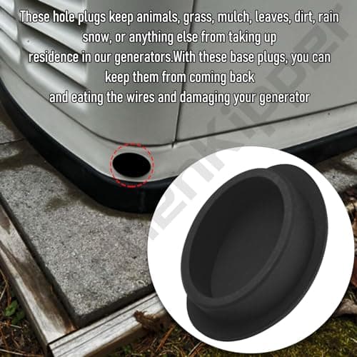 Hole Plug Kit for G-enerac Generators Home Use丨Base Hole Adapter for Whole House Air Cooled Generators - Preventing Damage to The Generator