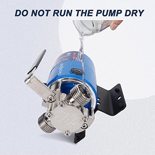 Garden Pump With Hose, 115V 1/10HP 330GPH Mini Electric Water Transfer Pump Waterbed Drain Pump, With Suction Hose Kit.