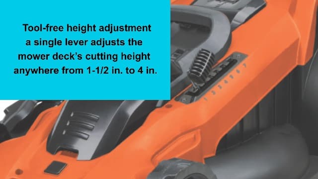 BLACK+DECKER CM2043C Cordless Mower, 20"