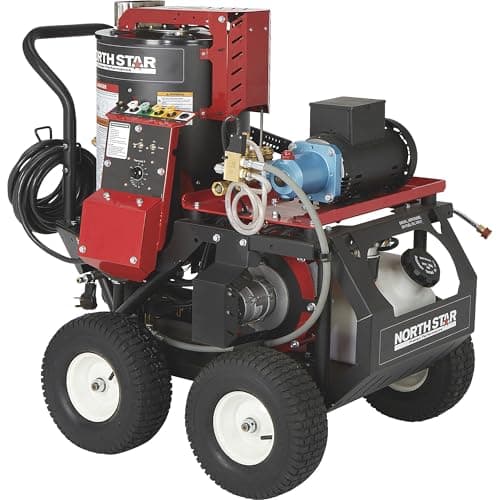 NorthStar Electric Wet Steam and Hot Water Pressure Washer — 2750 PSI, 2.5 GPM, 230 Volts