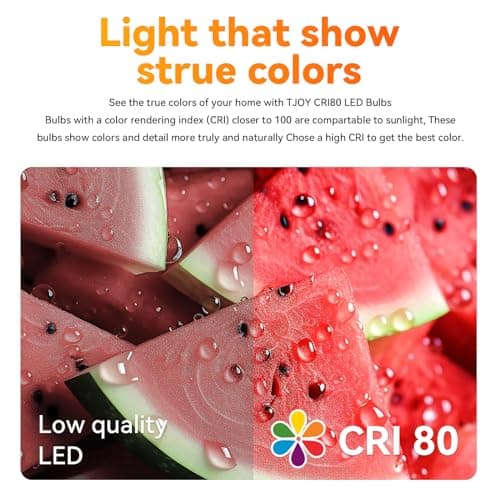 TJOY 12 Pack BR30 Flood Light Bulb Indoor, 65W Equivalent Dimmable Led Recessed Lights Bulb, 2700K Soft Warm White, E26 Base Bulbs for Kitchen Ceiling, Recessed Can, Replacement Incandescent, 9W,800LM