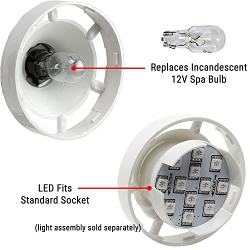 Color-Changing Hot Tub Spa Light - 36 LEDs - Vivid Colors - Multiple Effects