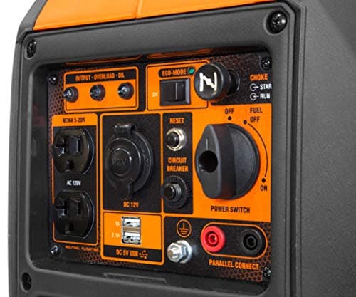 WEN 2350-Watt Inverter Generator, Portable and Super Quiet with Fuel Shut-Off (56235i)