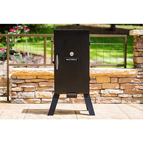Masterbuilt 20070210, 30 inch, MB20070210 Analog Electric Smoker with 3 Smoking Racks, 30" Black (Old Version)