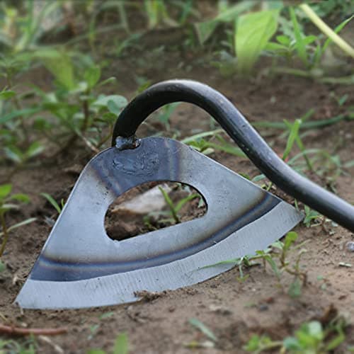 All-Steel Hardened Hollow Hoe,Garden Hoes for Weeding,Hollow Hoe for Gardening,Hoe Garden Tool,Garden Hoe for Backyard Weeding, Loosening, Farm Planting 2
