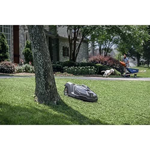Husqvarna Automower 430XH Robotic Lawn Mower with GPS Assisted Navigation, Automatic Lawn Mower with Self Installation, Ultra-Quiet Smart Mowing Tech for Medium to Large Yards (0.8 Acre) 967852945