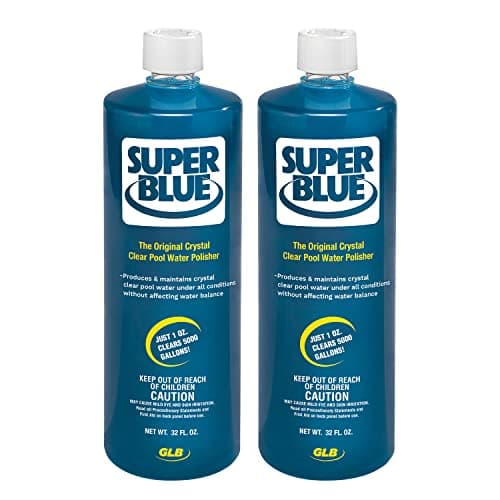GLB 71205-SP-02BX Super Blue Pool Clarifier, 64-Ounces (Packaging May Vary)