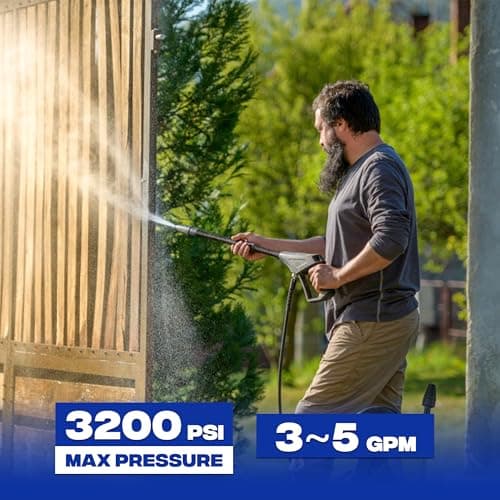 JOEJET Downstream Injector for Pressure Washer, Fixed Chemical Injector Kit with 3/8 Inch Quick Connect, 3-5 GPM