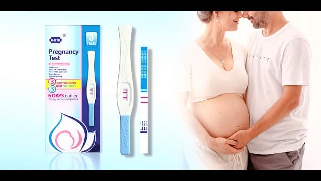 DAVID Pregnancy Test Early Detection HCG Test for Fertility Women, Over 99% Accurate and Reliable Results, Pruebas De Embarazo 6 Days Before Missed Period 6 Count