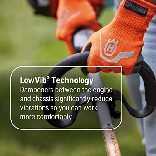 Husqvarna 130L Gas String Trimmer, 28-cc 2-Cycle, 18-Inch Straight Shaft Gas Weed Wacker with Rapid Replace Trimmer Head for Seamless String Reloading, 970514405