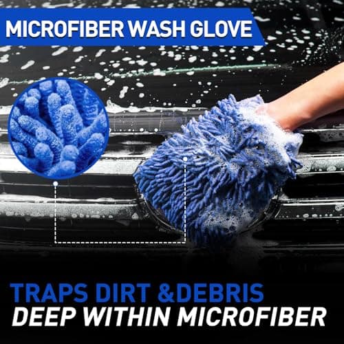 Cordless Power Washer Portable, 800 PSI High Pressure Washer Gun,15000mAh Battery Operated Power Washer with 6-in-1 Adjustable Nozzle, Handheld Pressure Washer for Car, Home& Patio Cleaning