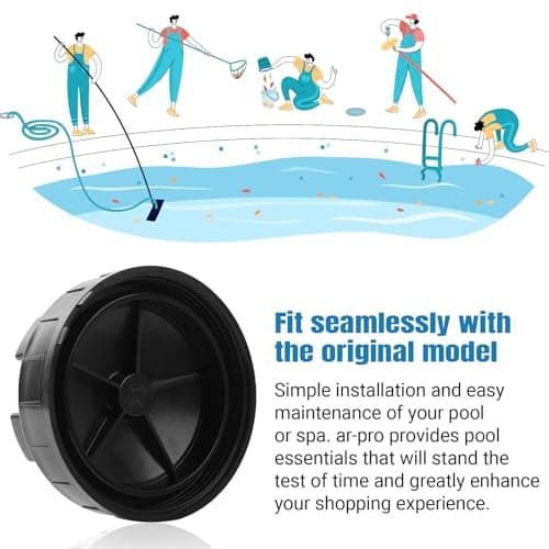 AR-PRO Replacement Chlorinator Lid Cover for CL200, CL220, and CLX200CA - Compatible with Hayward Pool Automatic Chlorinator Parts - Made of Durable ABS Material