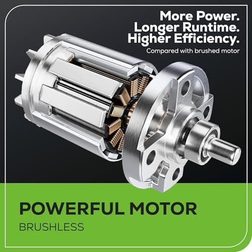 Greenworks 80V 8" Brushless Cordless Edger, Battery and Charger Not Included