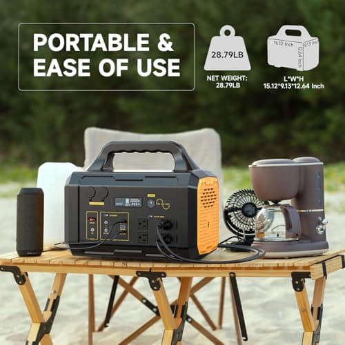 Solar Generator 1024Wh Portable Power Station with Solar Panel Included, LiFePO4 (LFP) Battery, with 120V AC Outlet for RV Camping Outdoor Home Emergency Backup, Fast Charging