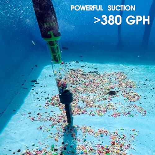 4 in 1 Rechargeable Spa Hot Tub Vacuum Cleaner for Hot Tub, Small Above Ground & Inground Pool - Magnetic Drive System, 90 Mins, Fine Mesh Filter Bags, Oil Absorbers, Pool Poles