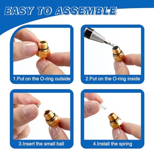 Enhon Siphon Tube Chemical Injector Kit, Pressure Washer Siphon Hose with Filter, Chemical Soap Injector Kit Compatible with Briggs and Stratton, Homelite, Ryob & Husky 190593GS 190635GS & 203640GS