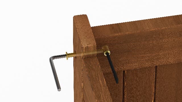 Furinno FG17685 Tioman Outdoor Patio Furniture Hardwood Deck Box in Teak Oil, Natural