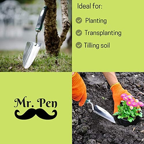 Mr. Pen Heavy Duty Stainless Steel Trowel, Garden Shovel, Hand Shovel, Gardening Tool