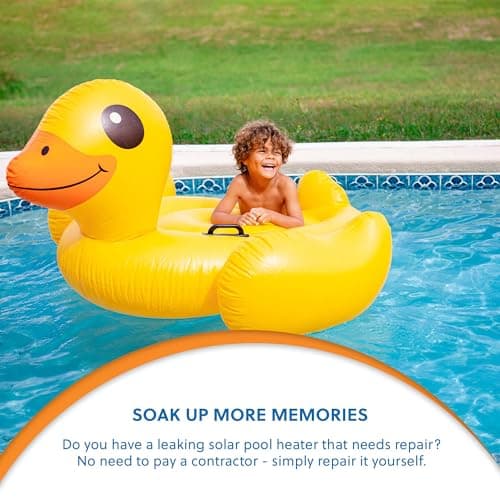 Solar Pool Supply Universal Repair Kit for Solar Pool Heaters to Fix Leaky Solar Panel Pool Heaters in Minutes — Original Plugs, 0.25" Diameter