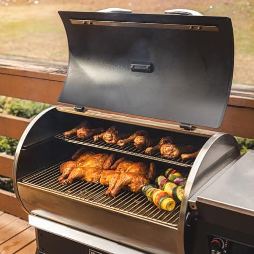 recteq Pellet Smoker Grill Deck Boss 800, Electric Pellet Smoker, Outdoor Grills & Smokers, Wi-Fi-Enabled BBQ Grill, 800 Sq Inches Cook Space