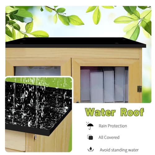 DIY little library box outdoo – Weatherproof, Durable Outdoor| Durable Outdoor Book Exchange | Community Sharing & Reading Encouragement