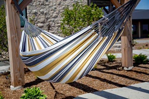 Vivere Brazilian Style Double Hammock, Desert Moon (BRAZ225)