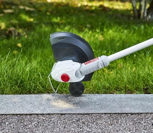 20V Cordless Grass Trimmer with 260mm Cutting Width & 8000RPM | 45Min Runtime, 3-5H Charge, 10 Extra Blades, 4D Rotating Head & Flower Protector for Lawn Edging