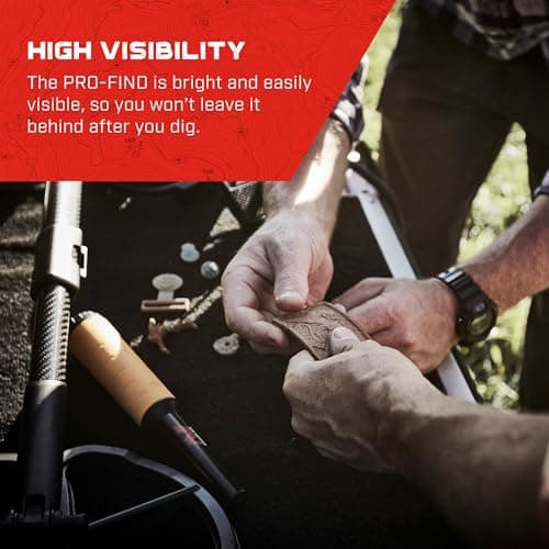 MINELAB PRO-FIND 20 Waterproof Pinpointer Metal Detector for Adults with Audio & Vibration Indication (Holster Included)