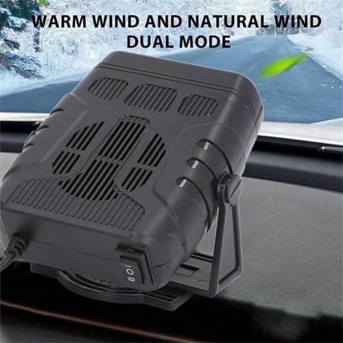 Chicken Coop Heater for Winter, Solar Powered Heater, Solar Heater for Chicken Coop Home Car Greenhouse, Solar Panel Heater with Overheating Protection for Chicken Kitten Puppy Pets