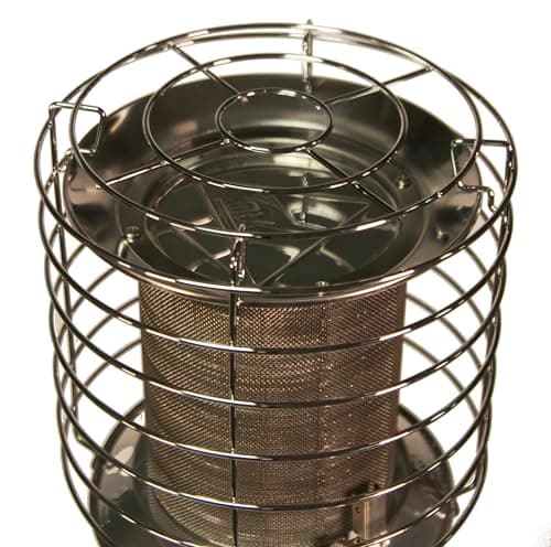 Dura Heat TT-360 Propane(LP) 360 Degree Tank Top Heater, Length: 8.9in, Width: 8.9in, Height: 20.24in,Silver