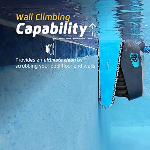 Dolphin Advantage Ultra Automatic Robotic Pool Vacuum Cleaner, Wall Climbing, Waterline Scrubber Brush, Top Load Filter, Ideal for In-Ground Pool Types Upto 50 FT in Length