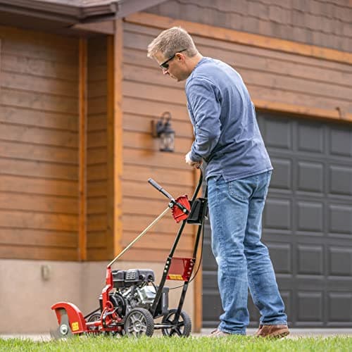 Toro Walk-Behind Edger, 79cc 4-Cycle Engine, Adjustable Cutting Height, Adjustable Cutting Angle, Balanced Four Wheel Design, Quick Cutting Tri-Tip Blade, Model: 58610