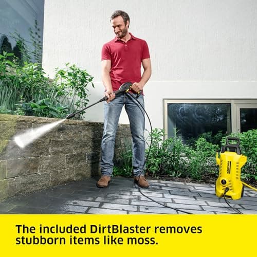 Kärcher Pressure Washer, K2 Power Control, Max 2000 PSI, 25 ft. Hose, 2 Spray Wands - 1.45 GPM
