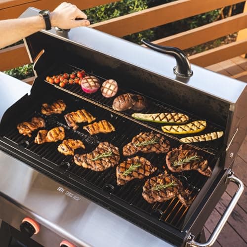 recteq X-Fire Pro 825 Wood Pellet Smoker Grill, Wi-Fi Electric Pellet Grills, Dual Cooking Modes for Hot and Fast + Low and Slow Cooking, Smoke, Sear, & More