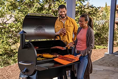 Traeger Grills Pro 780 Wood Pellet Smoker Grill, 6-in-1 BBQ Pellet Grill Combo, WiFi and App-Connected Electric Smoker, 780 Square Inches of Grilling Area, Temperature Control, Black Finish