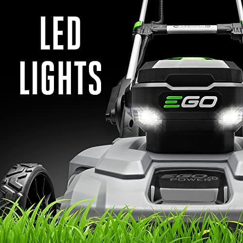 EGO POWER+ Electric Lawn Mower, Self-Propelled Cordless, Includes (2) 56V 4.0Ah Batteries and Rapid Charger - LM2102SP-A