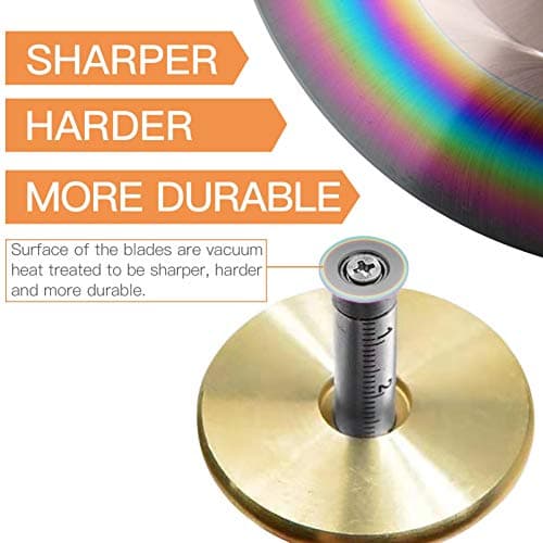 YOSELIN Wheel Marking Gauge,2 Wheel Cutter,Wood Scribe Tool,Marking Tool,Woodworking Gauges,Marking Guide,Woodworking Tools Scriber for Woodworking,Both in English and Metric Units.