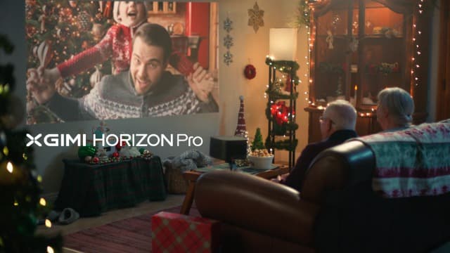 XGIMI Horizon Pro 4K Projector, 1500 ISO Lumens, Android TV 10.0 Movie Projector with Integrated Harman Kardon Speakers, Auto Keystone Screen Adaption Home Theater Projector
