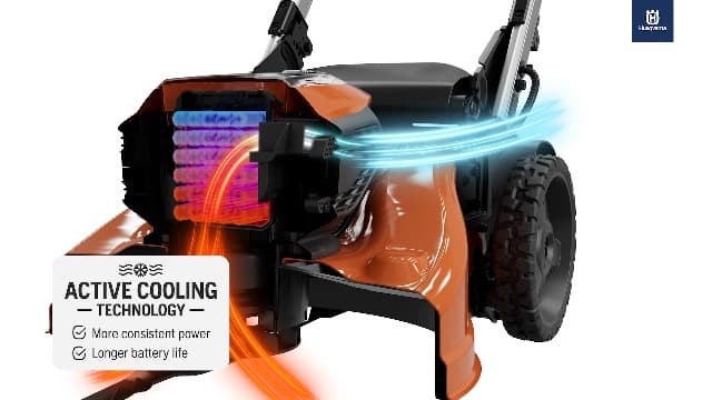 Husqvarna Lawn Xpert LE-322 Battery Powered Self Propelled Lawn Mower with Brushless Motor, Electric Lawn Mower for Small Yards (1/4-1/2 Acre), 40V Lithium-Ion Battery and Charger Included