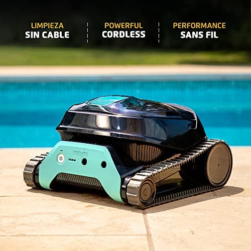 Dolphin (2025 Model) Liberty 200 Cordless Automatic Robotic Pool Vacuum Cleaner, Magnetic Charging, Wall Climbing Scrubber, Ideal for In-Ground Pools up to 33 FT in Length