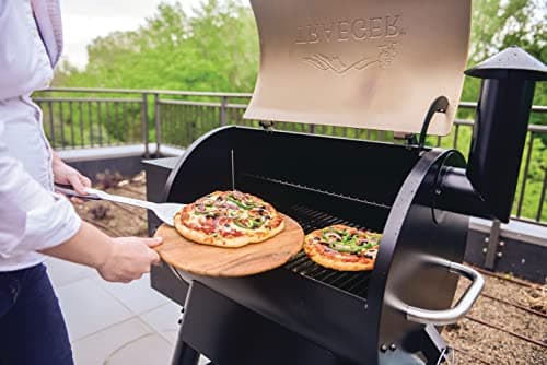 Traeger Grills Pro 22 Wood Pellet Grill & Smoker, Electric Pellet Smoker Grill Combo, 6-in-1 BBQ Versatility, 572 sq. in. Grilling Capacity, Meat Probe, 450 Degree Max Temperature, 18LB Hopper, Bronze