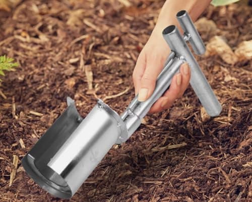 Bulb Planter Tool, 2025 New Gardening Bulb Transplanter for Bulbs for Spring Planting, Easy Seed & Bulb Planting Tool for Flowers, Vegetables, Fruit Trees, Garden Hand Tool (1PC)
