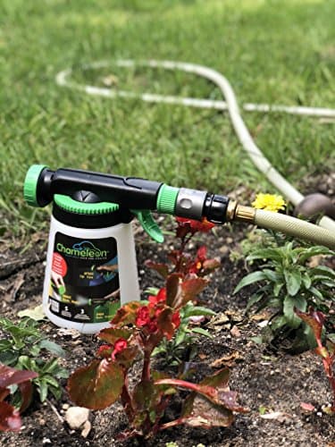 RL Flo-Master Chameleon Hose End Sprayer for use with Fertilizers, Weed Killers, Fungicides and Insect Killers, 32 ounce Refillable Bottle Included