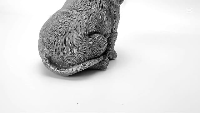 French Bulldog Statue 6.3 Inch – Polyresin Realistic Dog Figurine for Home Décor, English Bulldog Ornament Outdoor Garden, Lawn Gnome, Yard Art, and Flower Bed Decoration